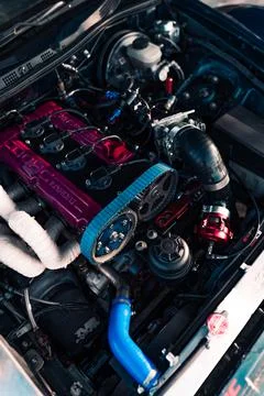 Mazda RX8 4G63 Stock Photos