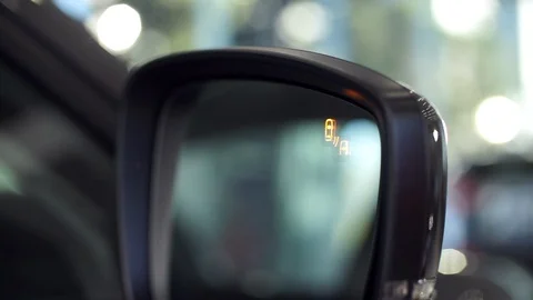 Mazda Wing Mirror Stock Footage 104074138