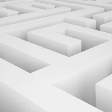 Maze background Stock Illustration