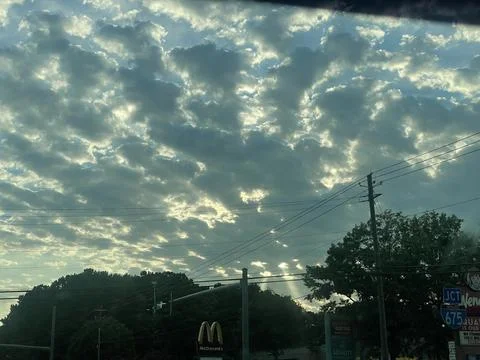 A Maze of Clouds Stock Photos