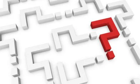 Maze concept Illustrazione stock