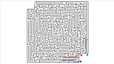 Maze Stock Footage 618654