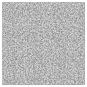Maze game illustration Stock Illustration