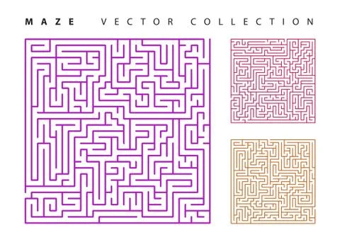 Maze Stock Illustration