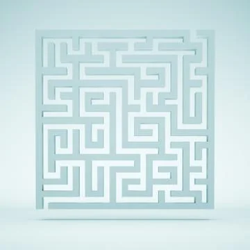 Maze Illustrazione stock