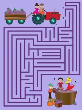 Maze Stock Illustration