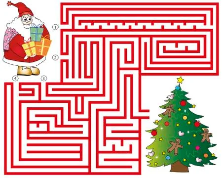 Maze Stock Illustration