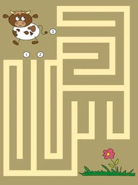 Maze Stock Illustration