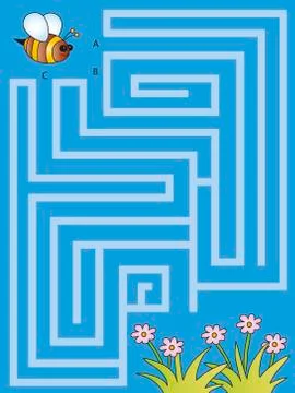 Maze Stock Illustration