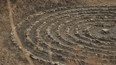 Maze, labyrinth Stock Footage 126767080