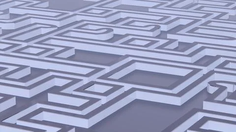 Maze pattern abstract background with colorful labyrinth for mobile lock sc.. Illustrazione stock