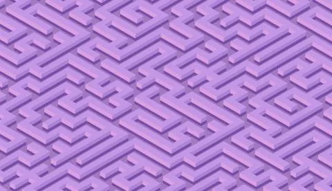 Maze pattern abstract background with labyrinth for poster or wallpaper Illustrazione stock