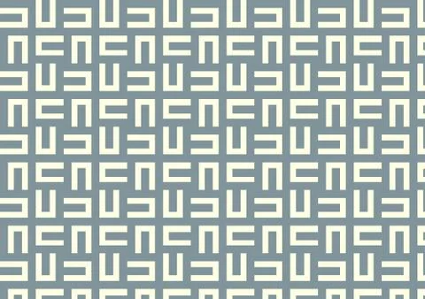 Maze pattern on pastel color Stock Illustration