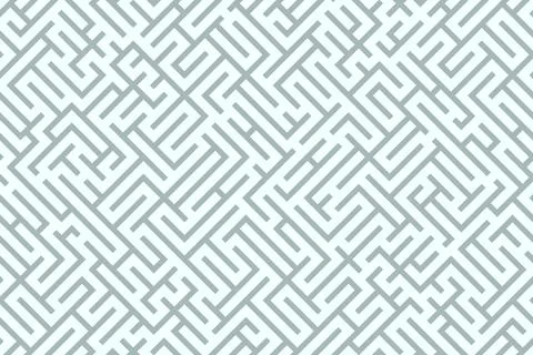Maze. Striped geomitrical background. Stock Illustration