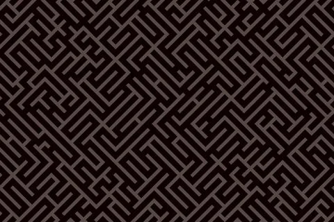 Maze. Striped geomitrical background. Stock-Illustration