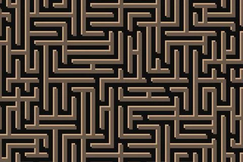 Maze. Striped geomitrical background. 스톡 일러스트