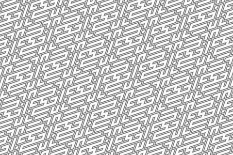 Maze. Striped geomitrical background. Stock Illustration