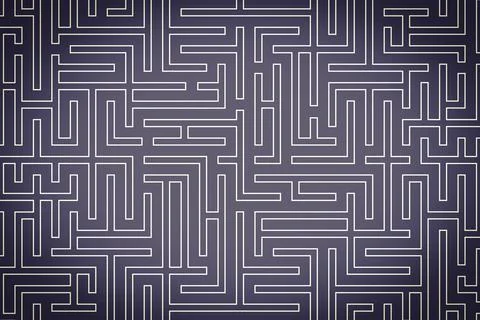 Maze. Striped geomitrical background. Illustrazione stock