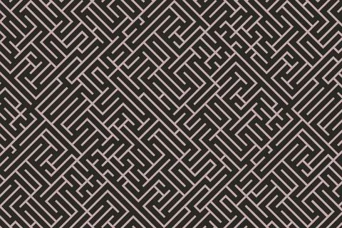 Maze. Striped geomitrical background. 스톡 일러스트