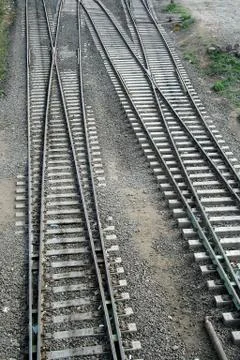 Maze of Tracks Stock Photos