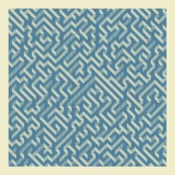 Maze. Vector Illustration Of Labyrinth Stock Illustration