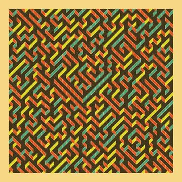 Maze. Vector Illustration Of Labyrinth Stock Illustration