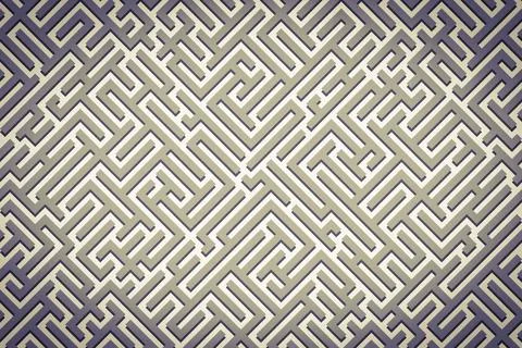 Maze.Striped geomitrical background. Illustrazione stock