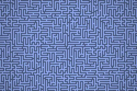 Maze.Striped geomitrical background. Stock-Illustration