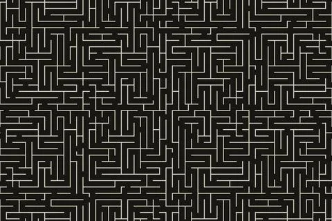 Maze.Striped geomitrical background. Stock-Illustration