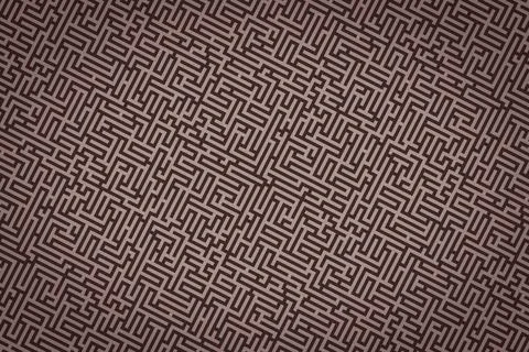 Maze.Striped geomitrical background. 스톡 일러스트