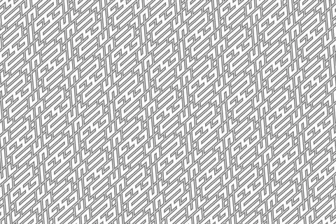 Maze.Striped geomitrical background. Illustrazione stock