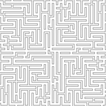 Maze.Striped geomitrical background. Illustrazione stock