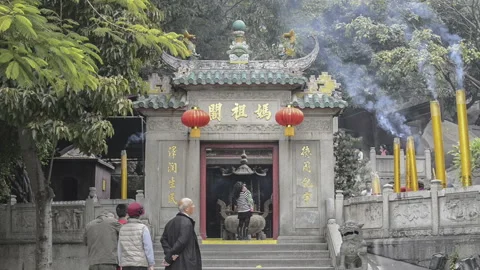Mazu Temple 動画素材 85759197