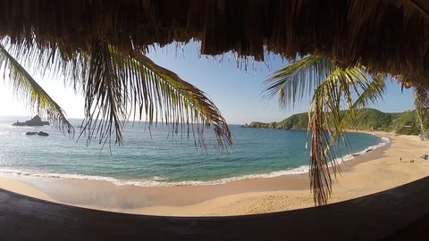 Mazunte Panoramic View 스톡 동영상 85072161