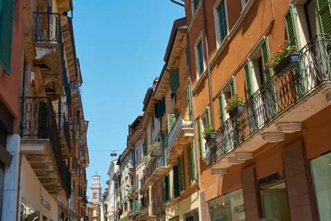 Via Mazzini Stock Photos