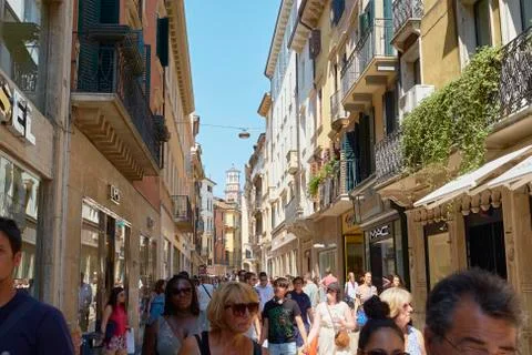 Via Mazzini Stock Photos