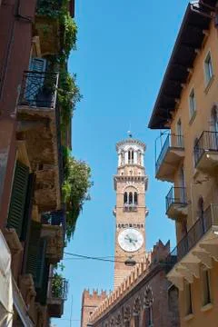 Via Mazzini Foto stock