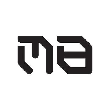 Mb initial letter vector logo icon Ilustração Stock