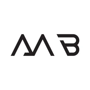 Mb initial letter vector logo icon Stock Illustration