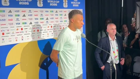 Mbappé: "This isn't France's strongest team", MASSACHUSETTS, US - 10 Jul 2026 Stock Footage 339119070