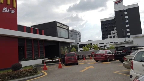 Mc Donalds Restaurant Stock Footage 103693673