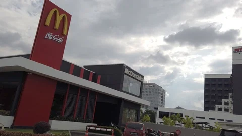 Mc Donalds Restaurant Stock Footage 103693899