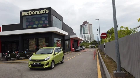 Mc Donalds Restaurant Stock Footage 103697617
