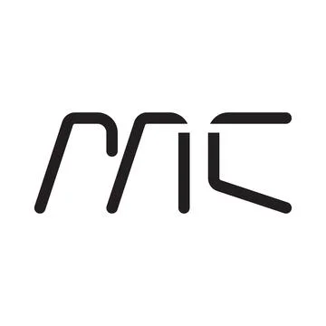 Mc initial letter vector logo icon Stock Illustration