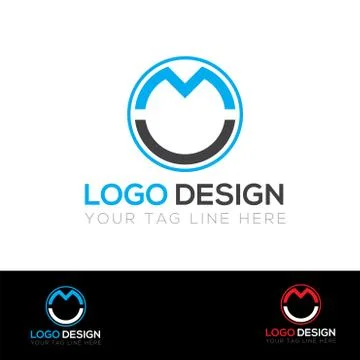 MC Letter Logo Иллюстрация