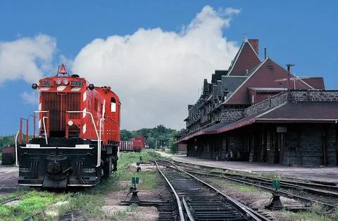 McAdam Train Station Stock Photos