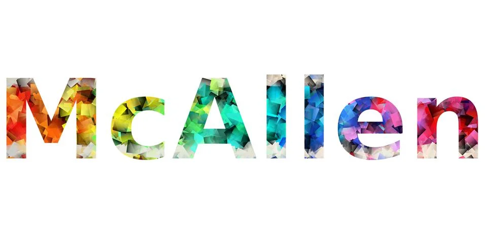 McAllen Stock Illustration