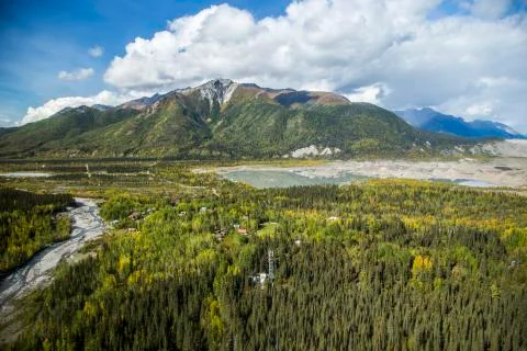 McCarthy From the Air Stock Photos