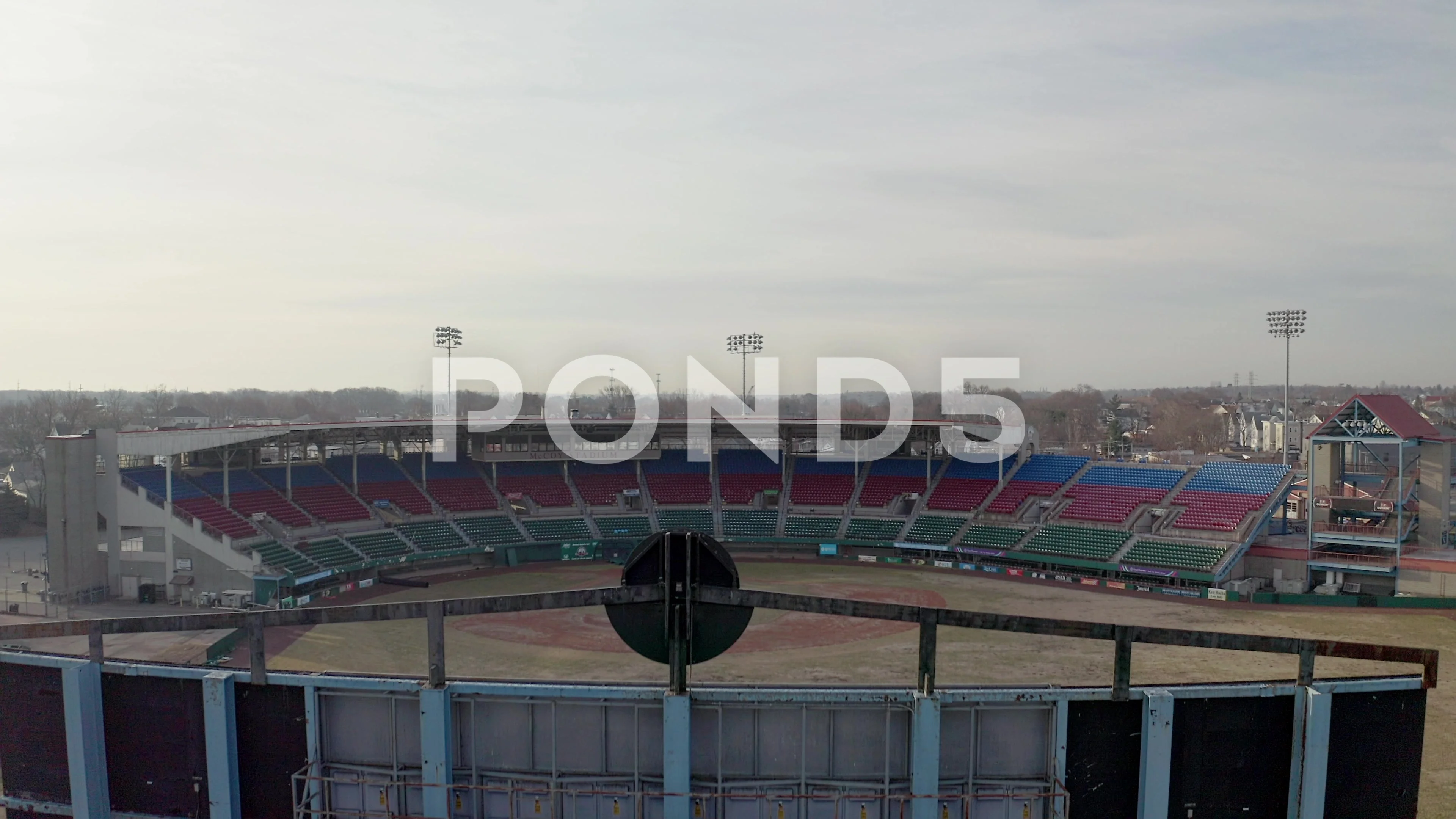 McCoy Stadium in Pawtucket Rhode Island,, Stock Video