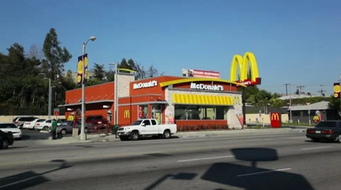 McDonald's 03 HD Stock Footage 10606536